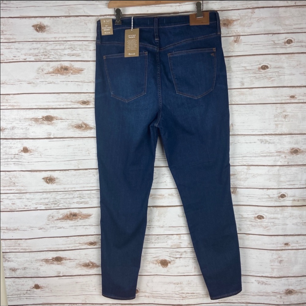 Madewell Jeans High Rise Dark Wash